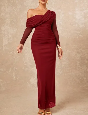 Rochie lunga SHEIN, rosu