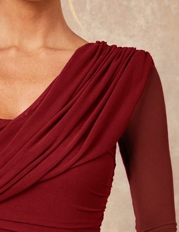 Rochie lunga SHEIN, rosu