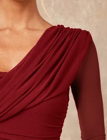 Rochie lunga SHEIN, rosu
