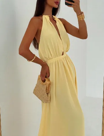 Rochie medie SHEIN, galben