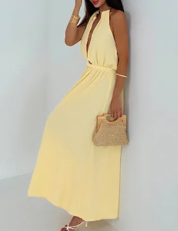 Rochie medie SHEIN, galben