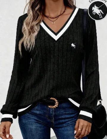 Bluza SHEIN, negru