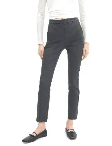 Pantaloni Mango, gri