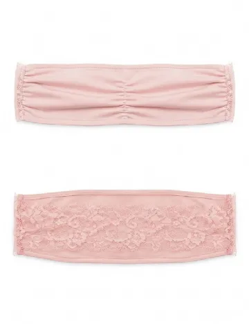 Bustiera de baie Zara, roz pal