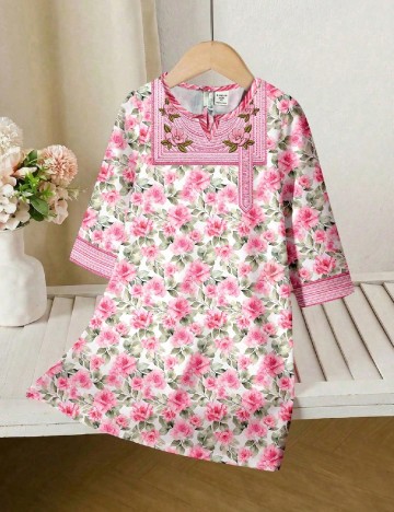 Rochie Shein Kids, floral print