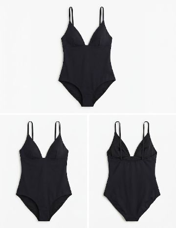 Costum de baie Zara, negru