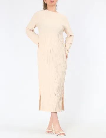 Rochie lunga Zara, crem