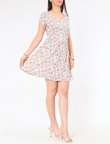 Rochie scurta Bershka, floral print