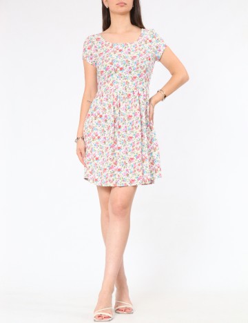 Rochie scurta Bershka, floral print