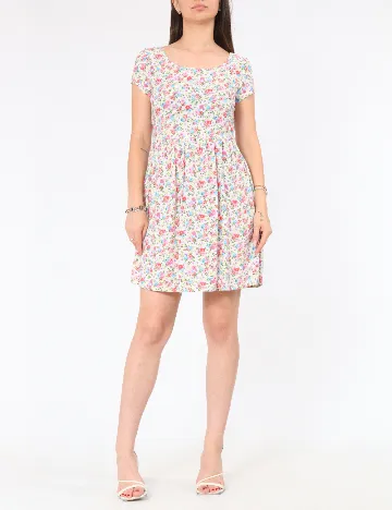 Rochie scurta Bershka, floral print