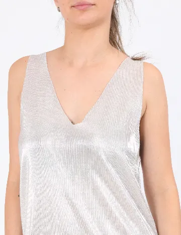 Rochie medie Zara, negru/crem