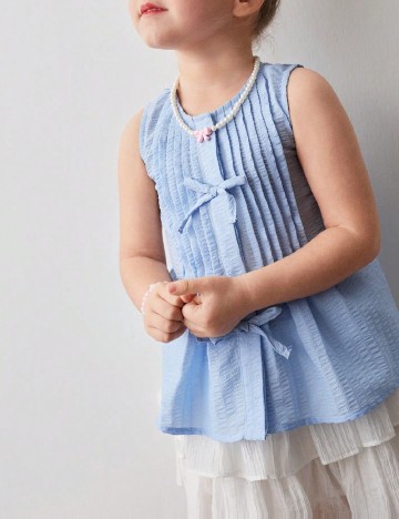 Bluza Shein Kids, albastru