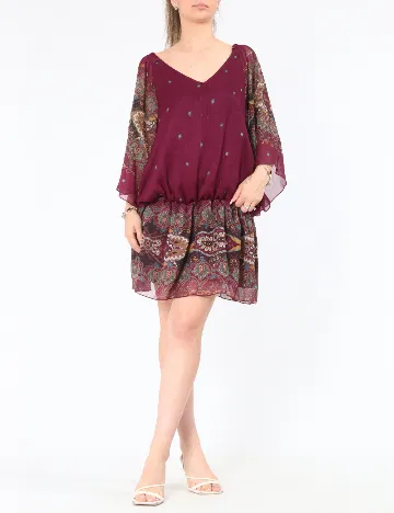 Rochie scurta Zara, mix culori