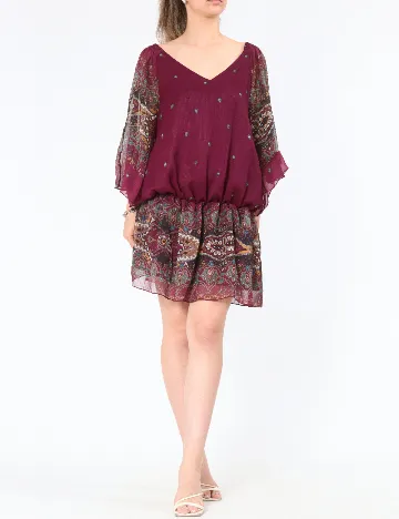 Rochie scurta Zara, mix culori