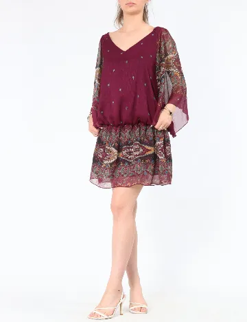 Rochie scurta Zara, mix culori
