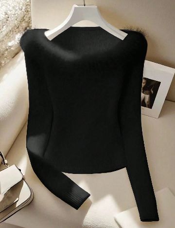 Bluza SHEIN, negru