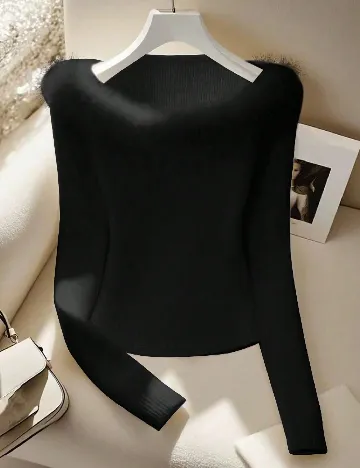 Bluza SHEIN, negru