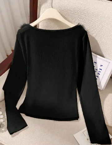 Bluza SHEIN, negru