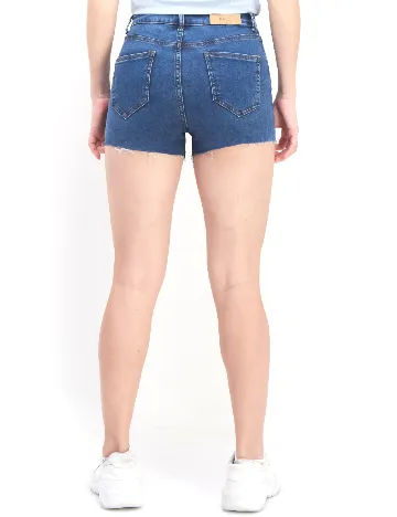 Pantaloni scurti NA-KD, albastru