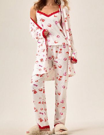 Pijama SHEIN, alb