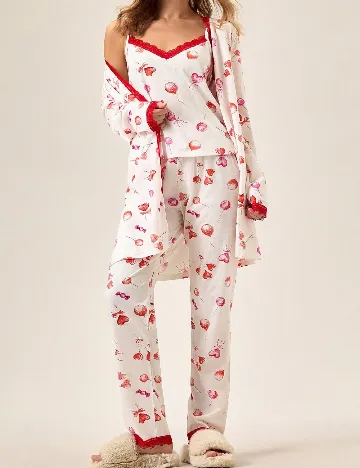 Pijama SHEIN, alb