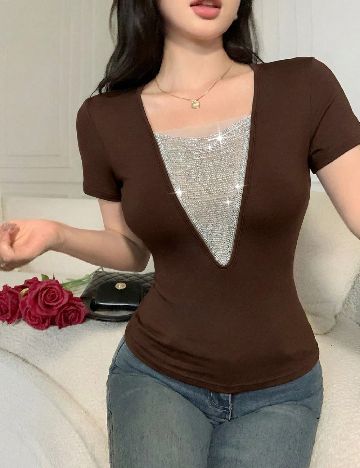 Tricou SHEIN, maro