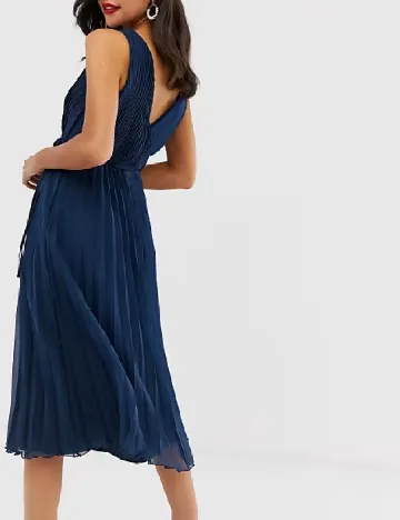 Rochie medie ASOS, bleumarin