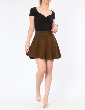 Fusta Pull&Bear, verde