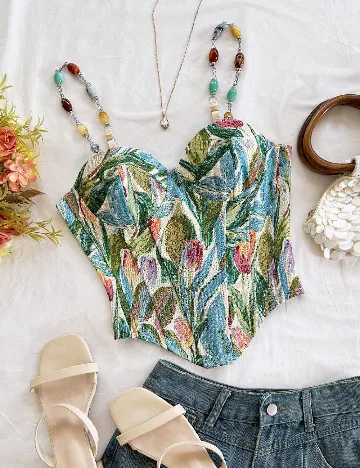 Top SHEIN, mix culori