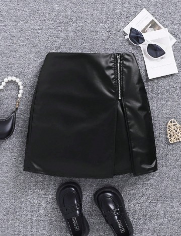Fusta Shein Kids, negru