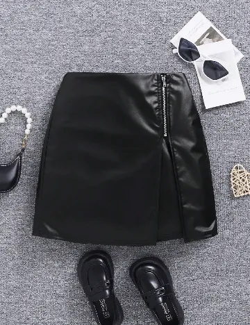 Fusta Shein Kids, negru