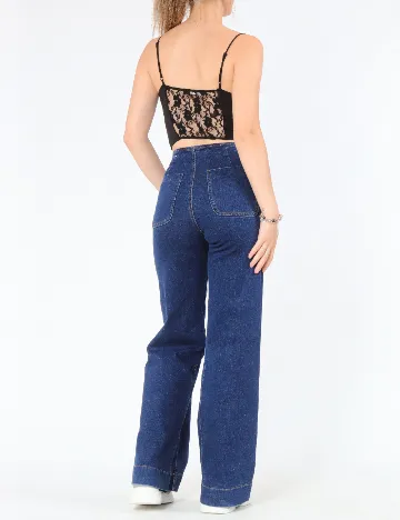 Top Pull&Bear, negru