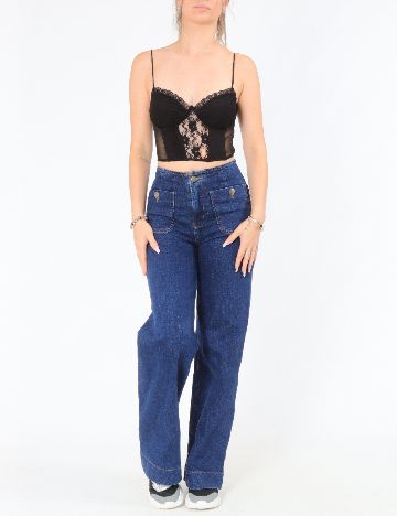 Top Pull&Bear, negru