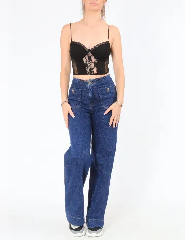 Top Pull&Bear, negru