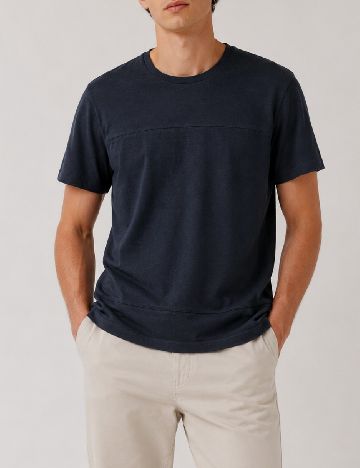 Tricou Pull&Bear, bleumarin