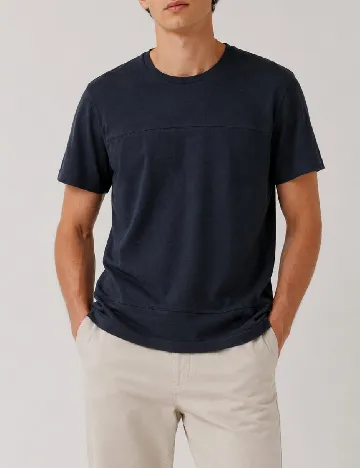 Tricou Pull&Bear, bleumarin