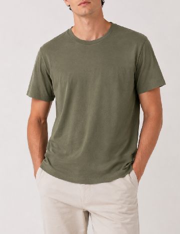 Tricou Pull&Bear, verde