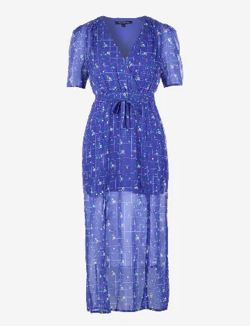 Rochie medie French Connection, albastru