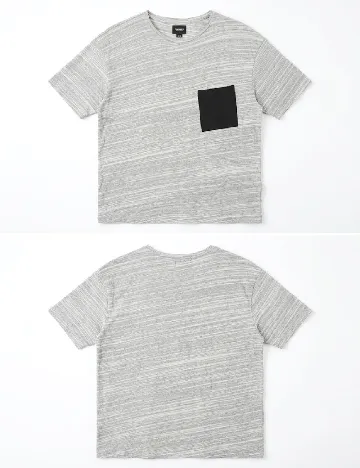 Tricou Pull&Bear, gri