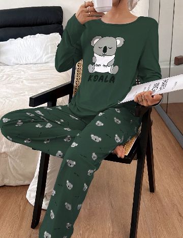 Pijama SHEIN, verde