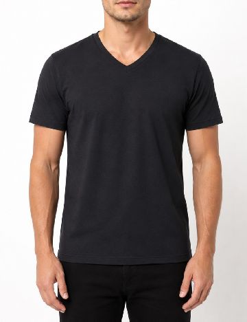 Tricou Pull&Bear, negru