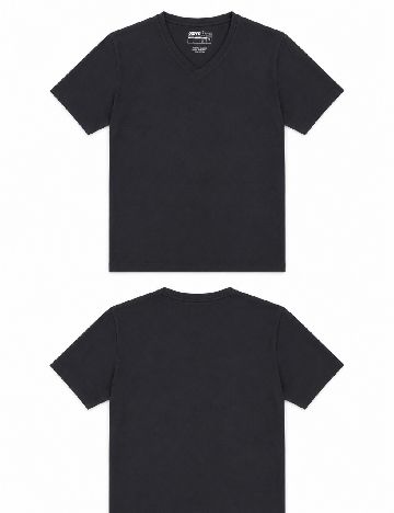 Tricou Pull&Bear, negru
