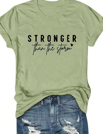 Tricou SHEIN, verde