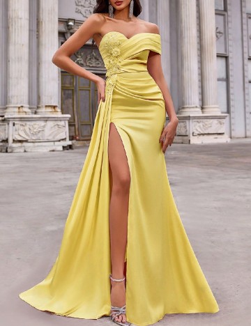 Rochie lunga SHEIN, galben