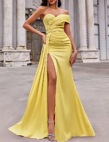 Rochie lunga SHEIN, galben