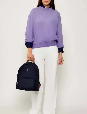 Ghiozdan Tommy Hilfiger, bleumarin inchis