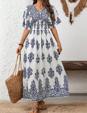 Rochie lunga SHEIN, alb