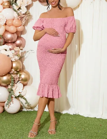Rochie medie SHEIN Maternity, roz