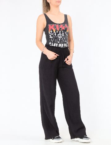 Body Bershka, gri inchis