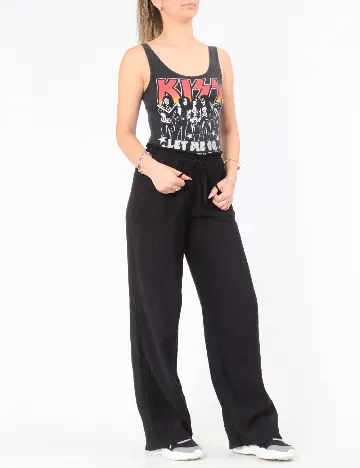 Body Bershka, gri inchis